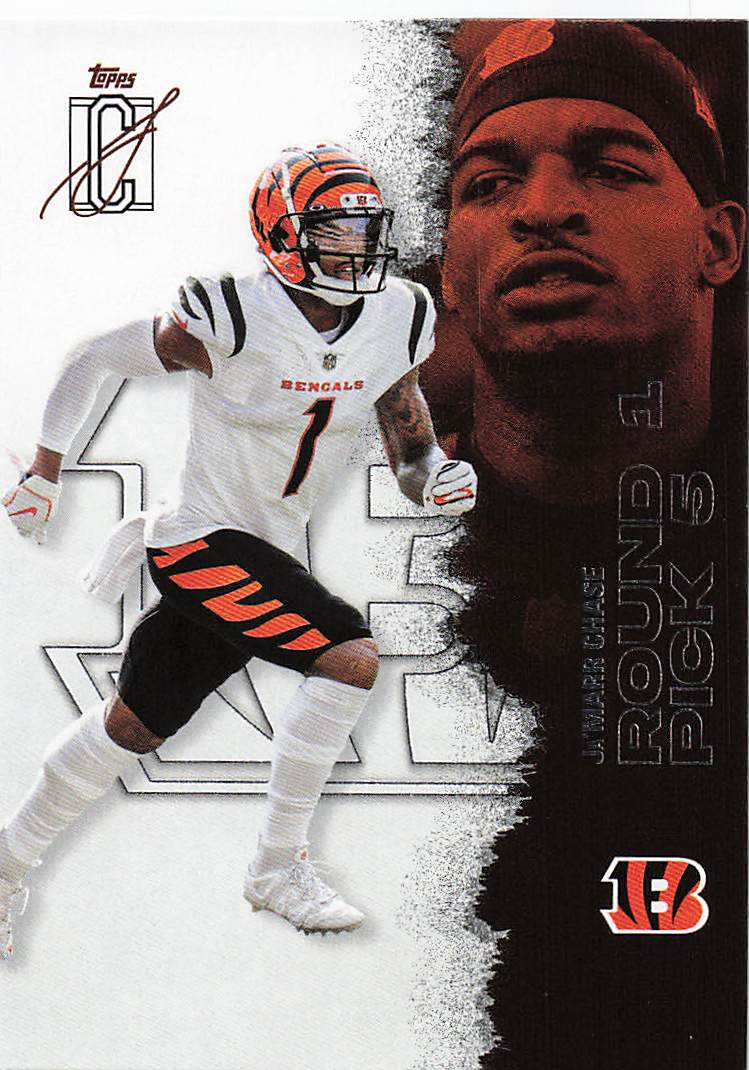 2025 Topps Signature Class Football Ja'Marr Chase #12