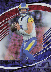 2025 Panini Absolute Red, White and Blue Kaleidoscope Matthew Stafford #42