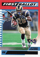 2025 Score Football First Ballot Marshall Faulk #5