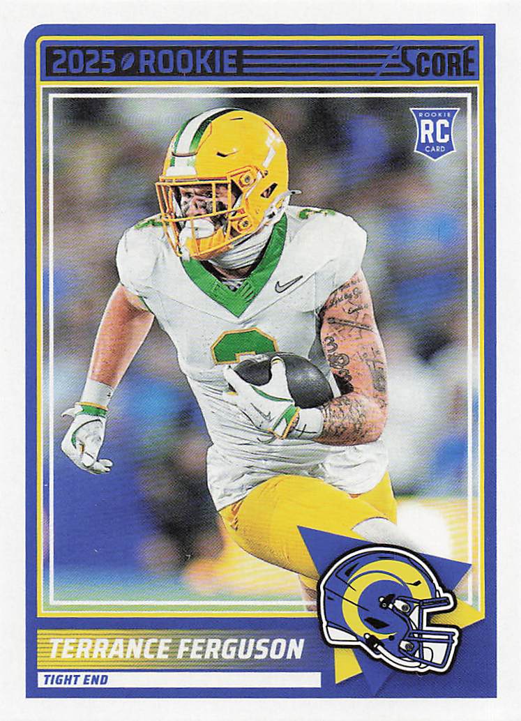 2025 Score Football Terrance Ferguson #72 Rookie