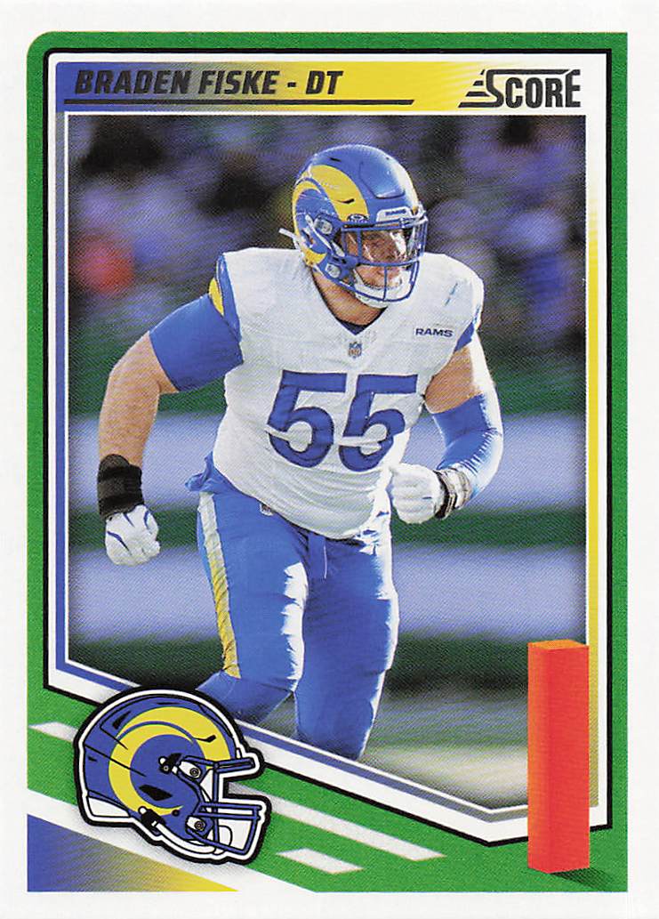 2025 Score Football Braden Fiske #263