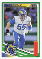 2025 Score Football Braden Fiske #263