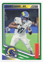 2025 Score Football Davante Adams #73