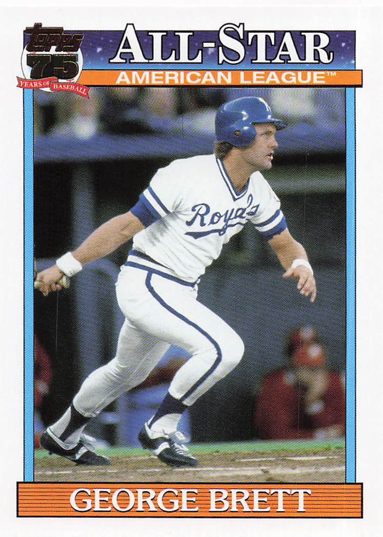 2026 Topps Baseball 1991 Topps Baseball George Brett #91AS-41