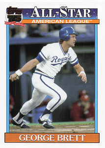 2026 Topps Baseball 1991 Topps Baseball George Brett #91AS-41