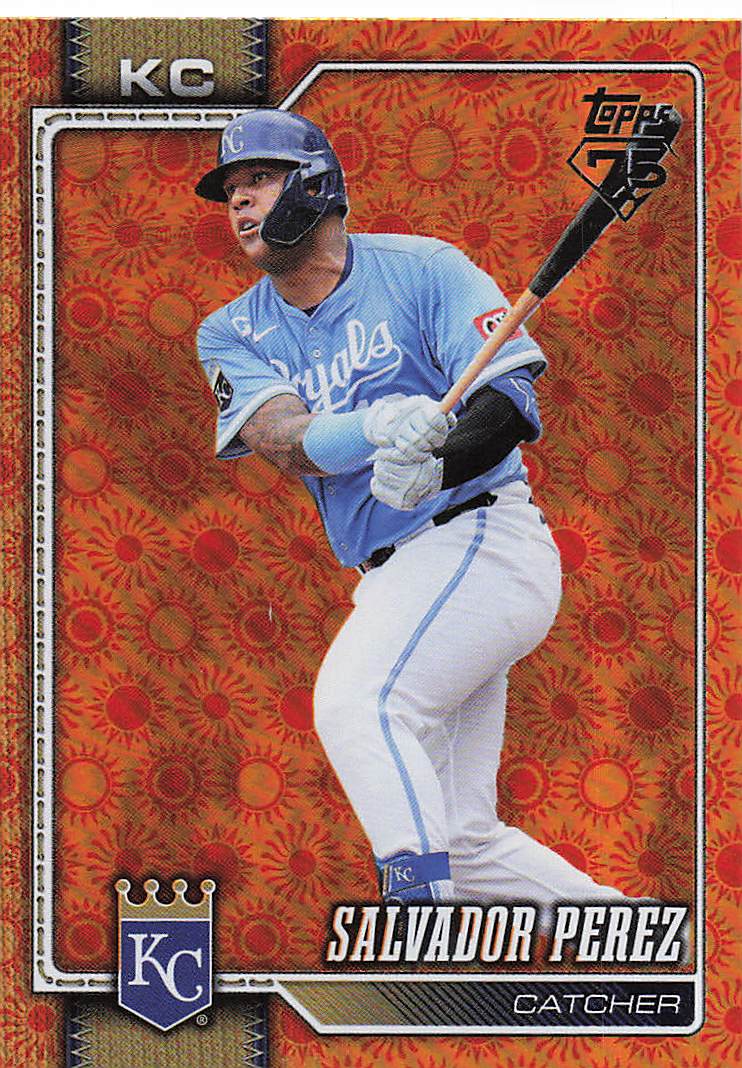 2026 Topps Baseball Holiday Salvador Perez #633