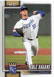 2026 Topps Baseball Cole Ragans #484