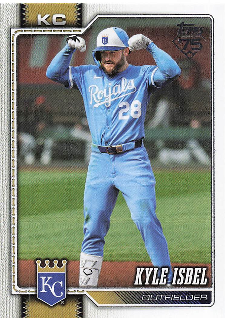 2026 Topps Baseball Kyle Isbel #689
