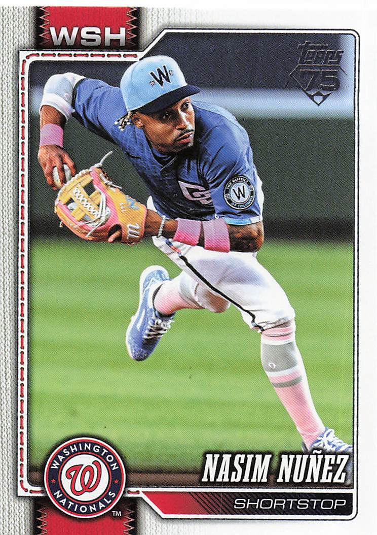 2026 Topps Baseball Nasim Nuñez #645