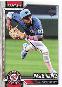 2026 Topps Baseball Nasim Nuñez #645