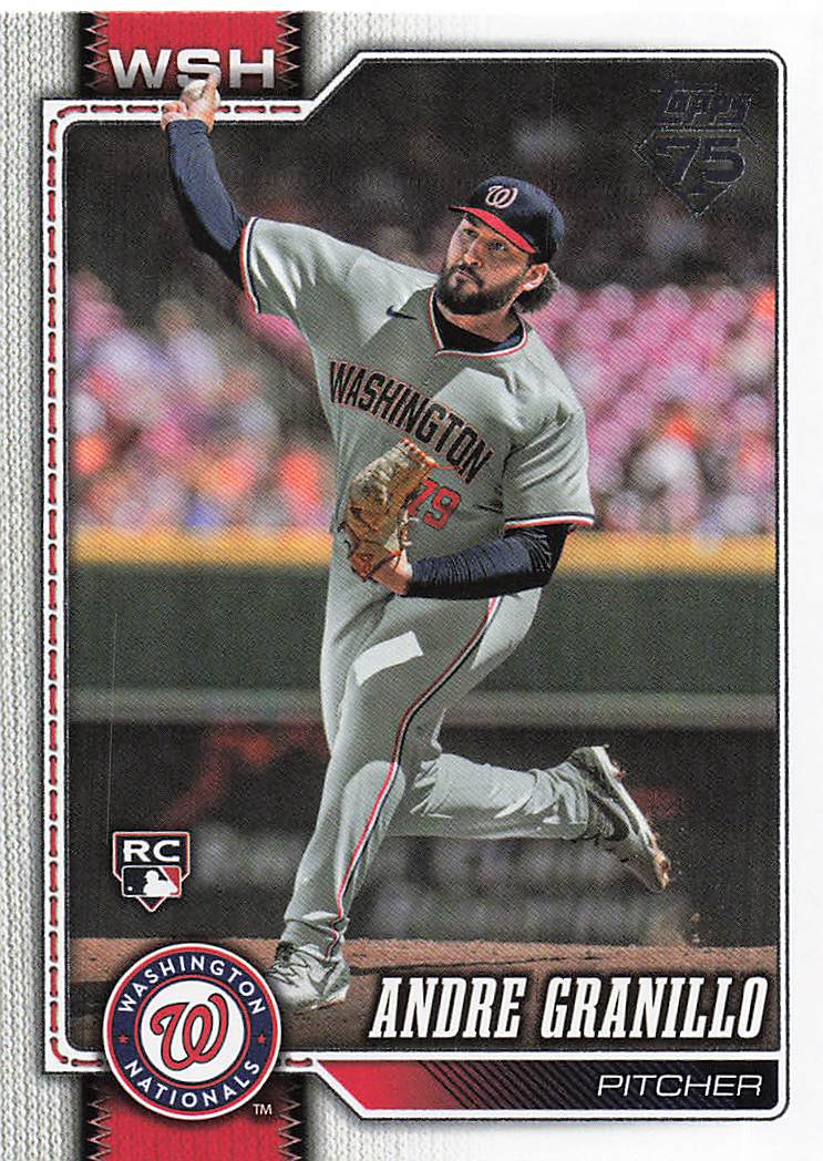 2026 Topps Baseball Andre Granillo #674 Rookie