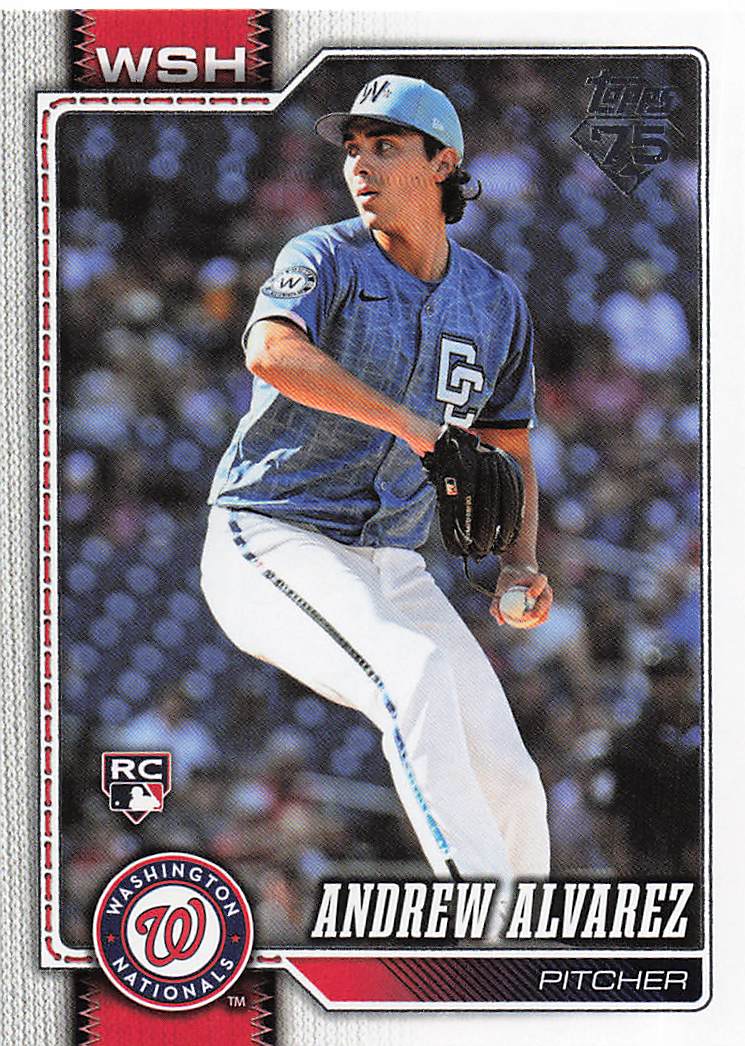 2026 Topps Baseball Andrew Alvarez #520 Rookie