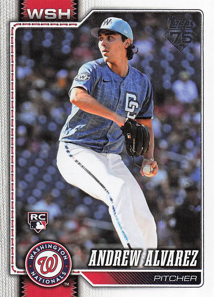 2026 Topps Baseball Andrew Alvarez #520 Rookie