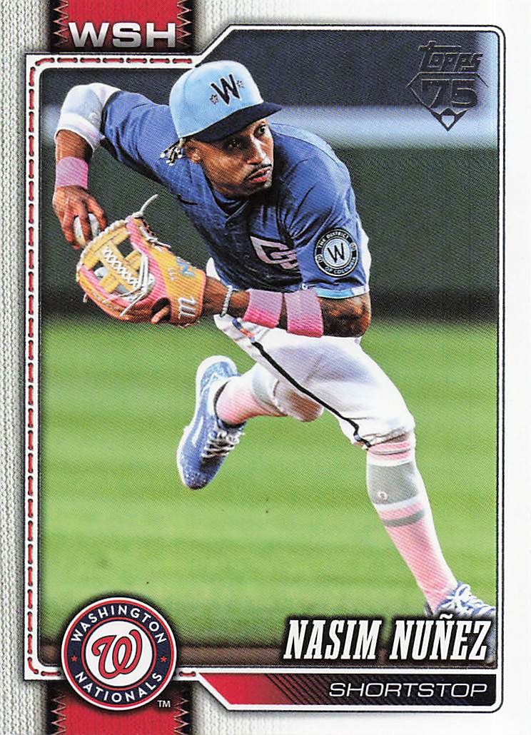 2026 Topps Baseball Nasim Nuñez #645