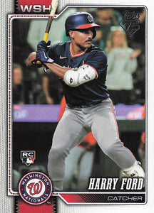 2026 Topps Baseball Harry Ford #659 Rookie