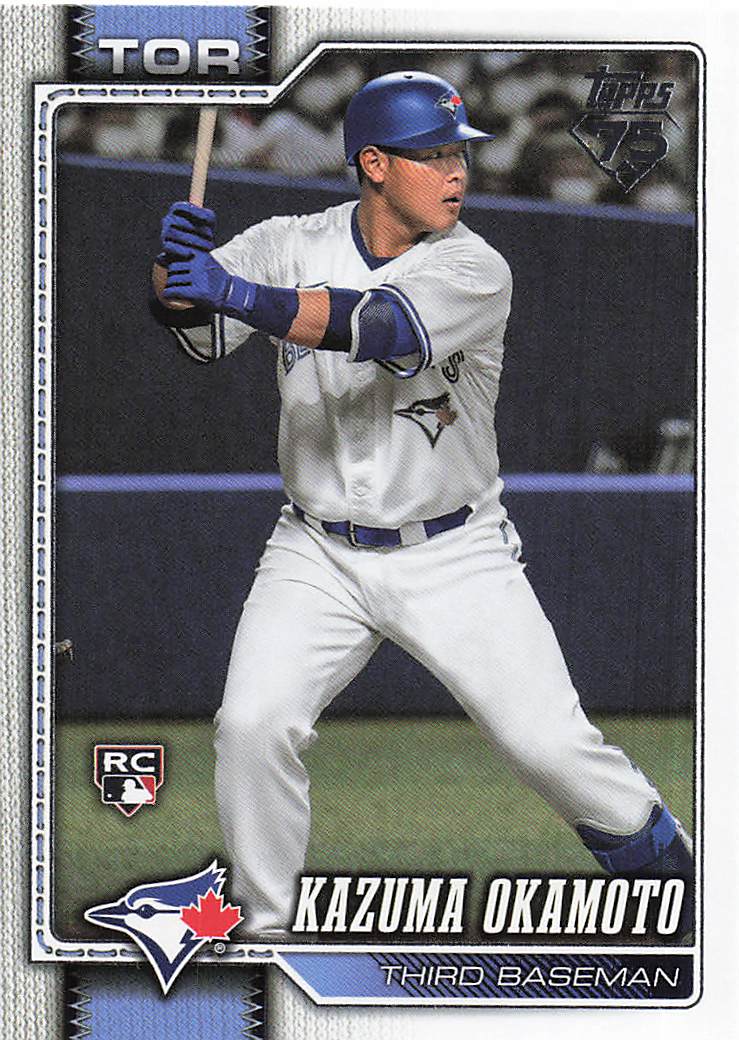 2026 Topps Baseball Kazuma Okamoto #443 Rookie