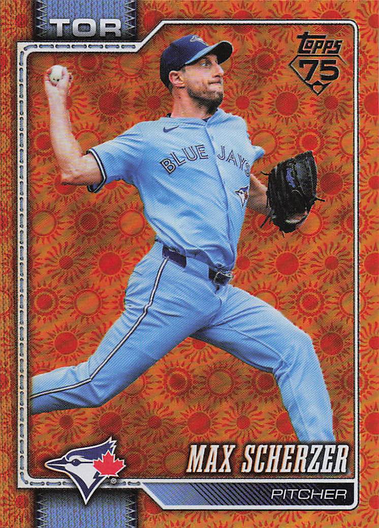 2026 Topps Baseball Holiday Max Scherzer #569