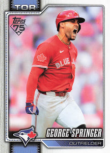 2026 Topps Baseball George Springer #455