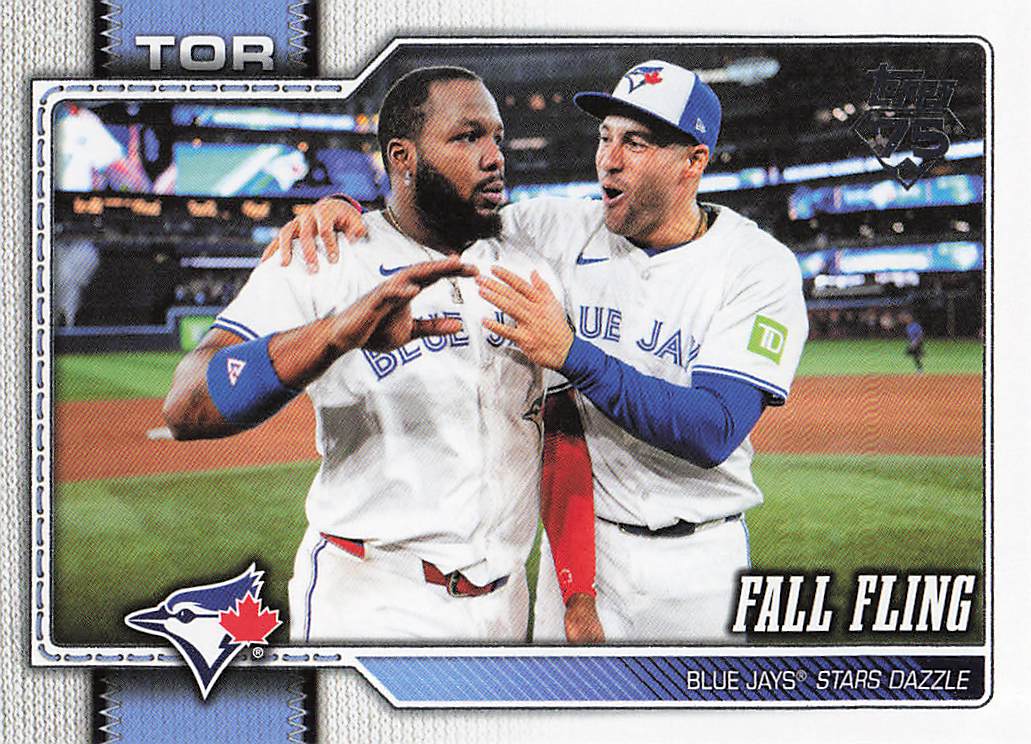2026 Topps Baseball Fall Fling (Vladimir Guerrero Jr. / George Springer) #356
