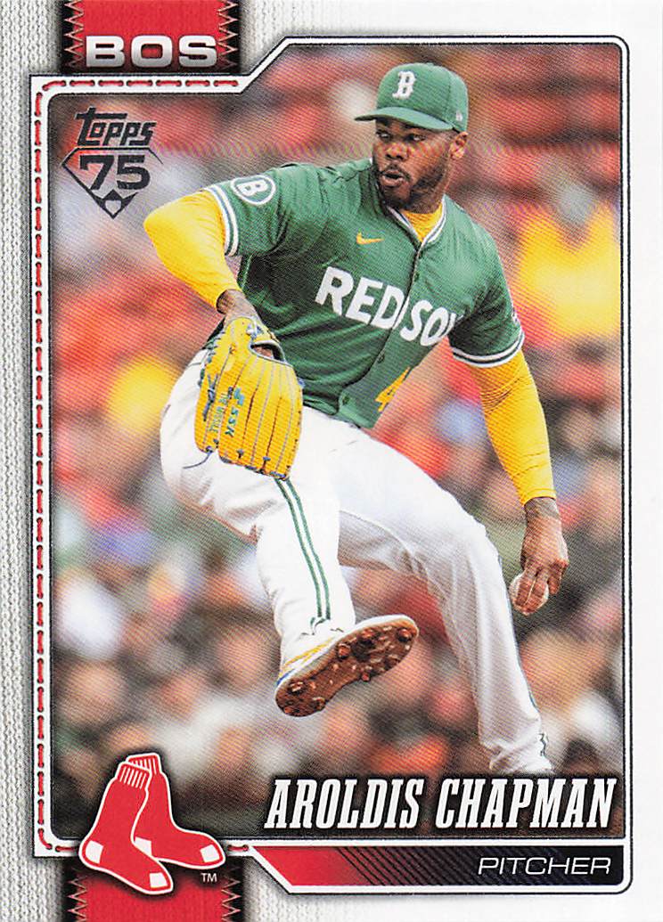 2026 Topps Baseball Aroldis Chapman #656