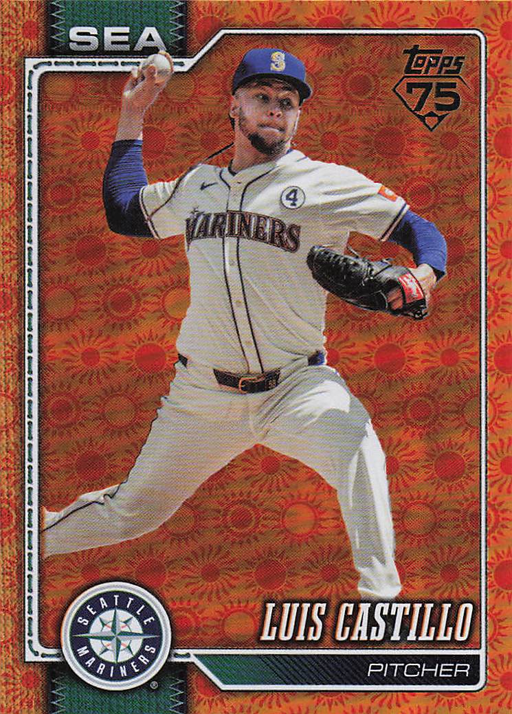 2026 Topps Baseball Holiday Luis Castillo #507