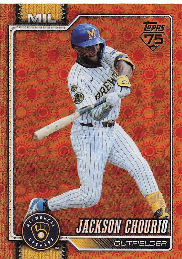 2026 Topps Baseball Holiday Jackson Chourio #448