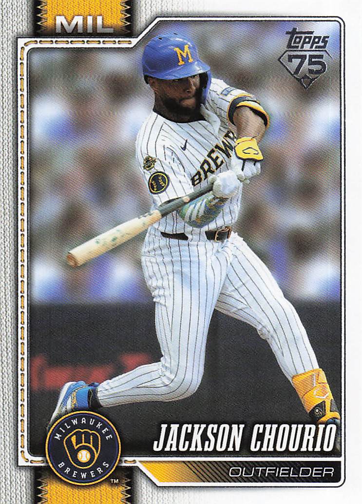 2026 Topps Baseball Jackson Chourio #448