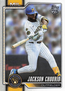 2026 Topps Baseball Jackson Chourio #448