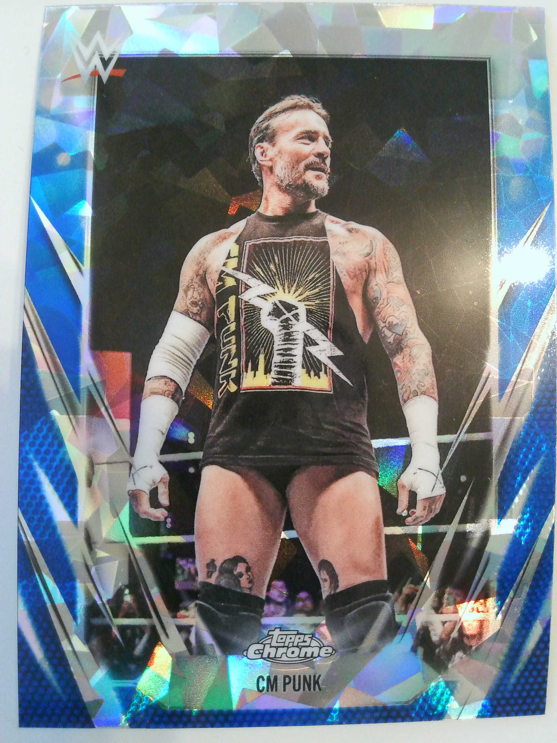 2026 Topps Chrome Sapphire Edition WWE Wrestling CM Punk #49