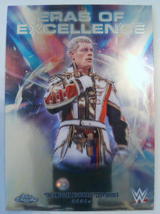 2026 Chrome WWE Eras of Excellence "The American Nightmare" Cody Rhodes #ERA-9