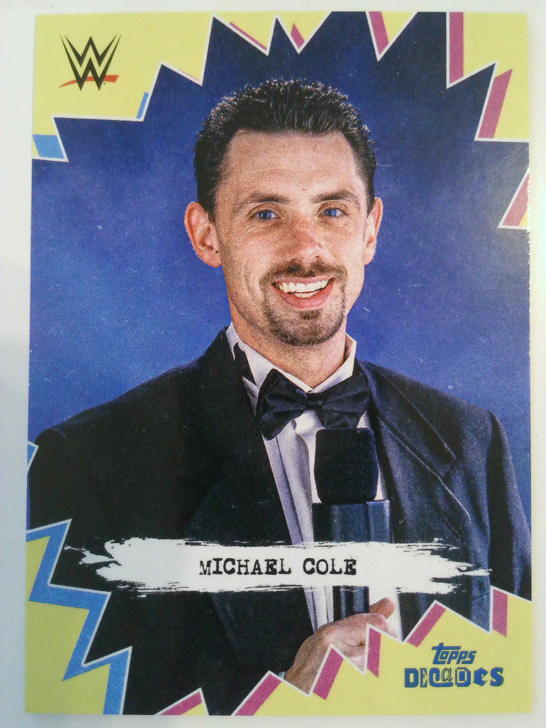 2026 Topps Decades 1990's WWE Wrestling Michael Cole #163