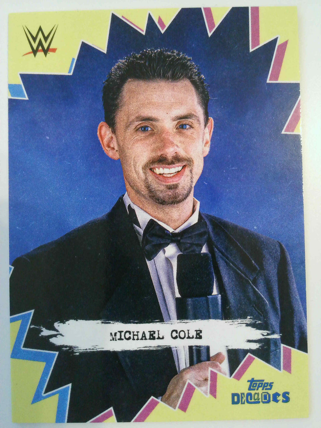 2026 Topps Decades 1990's WWE Wrestling Michael Cole #163