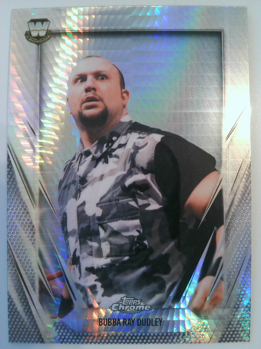 2026 Topps Chrome WWE Wrestling Prism Refractor Bubba Ray Dudley #172