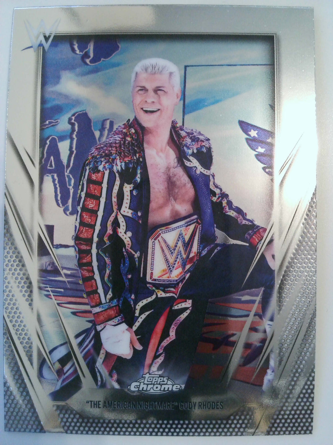 2026 Topps Chrome WWE Wrestling "The American Nightmare" Cody Rhodes #21
