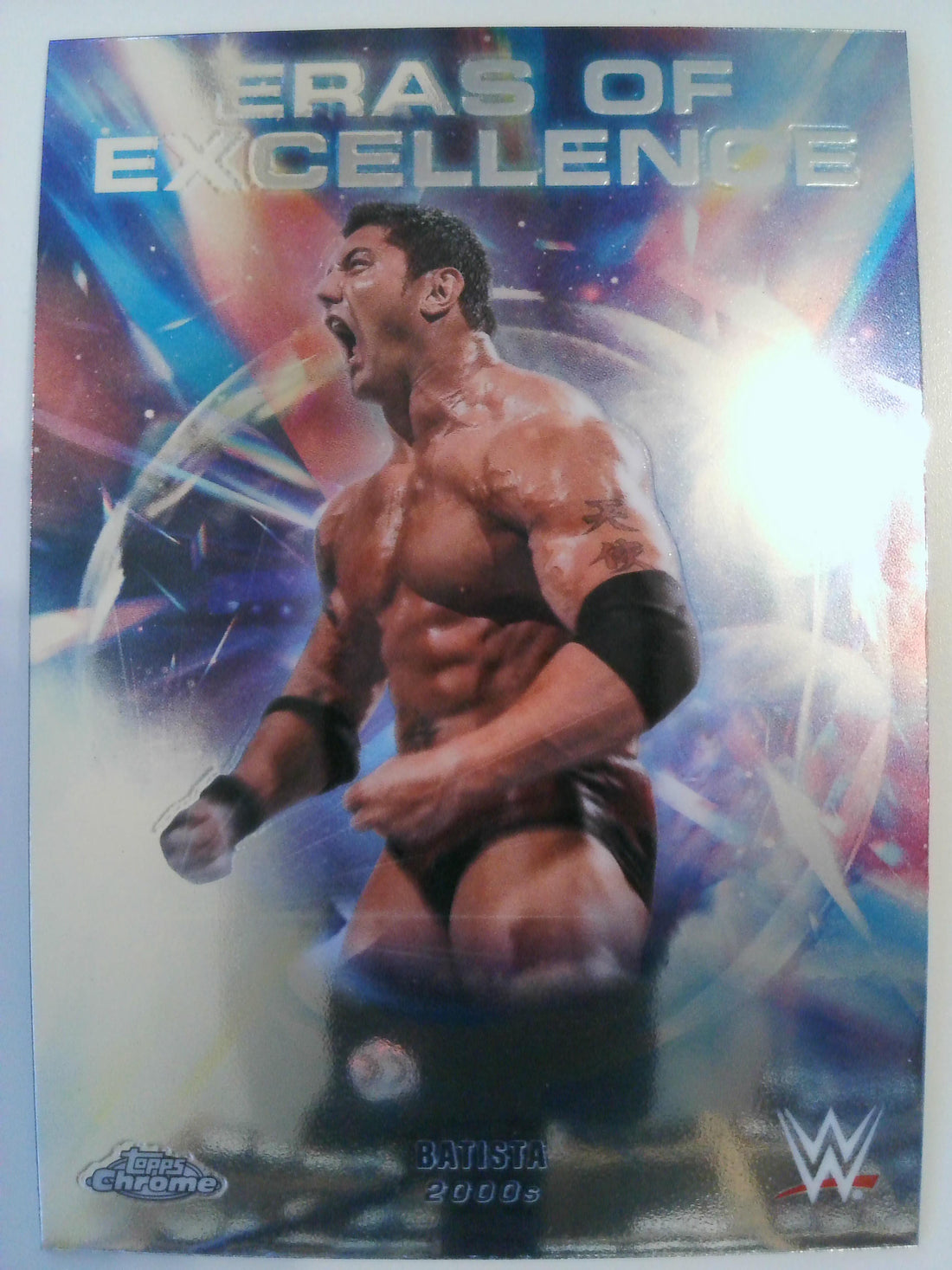 2026 Topps Chrome WWE Wrestling Eras of Excellence Batista #ERA-38