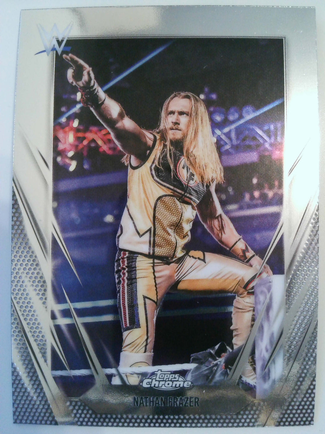 2026 Topps Chrome WWE Wrestling Nathan Frazer #146