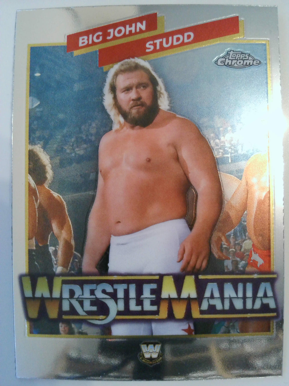 2026 Topps Chrome WWE Wrestling WrestleMania Recall Big John Studd #WMR-7
