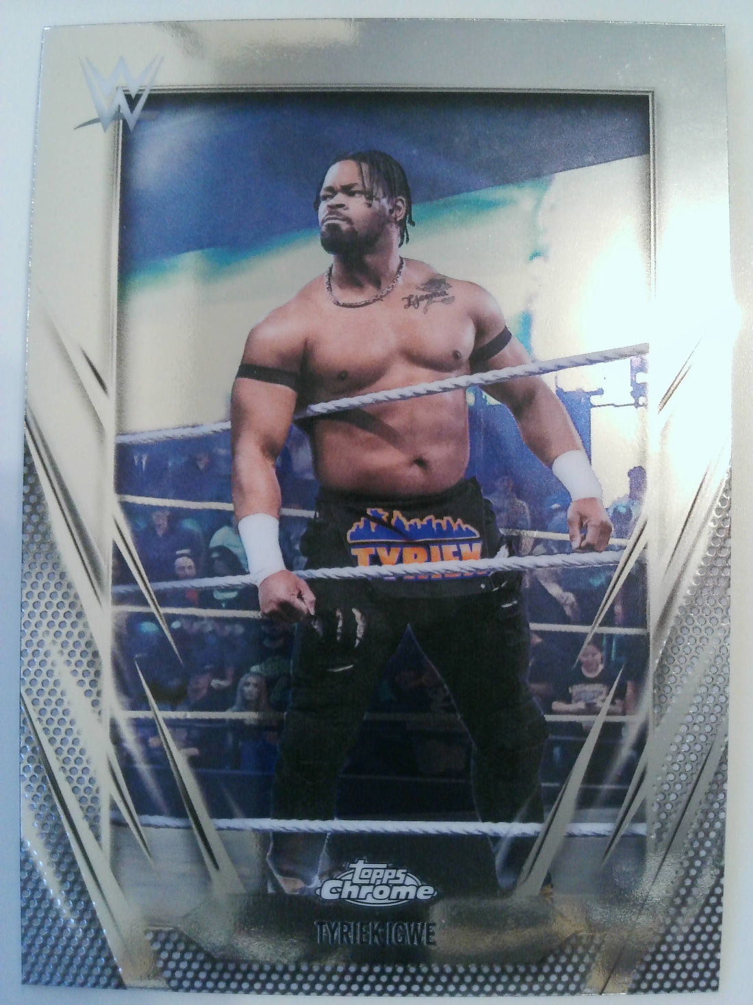 2026 Topps Chrome WWE Wrestling Tyriek Igwe #190