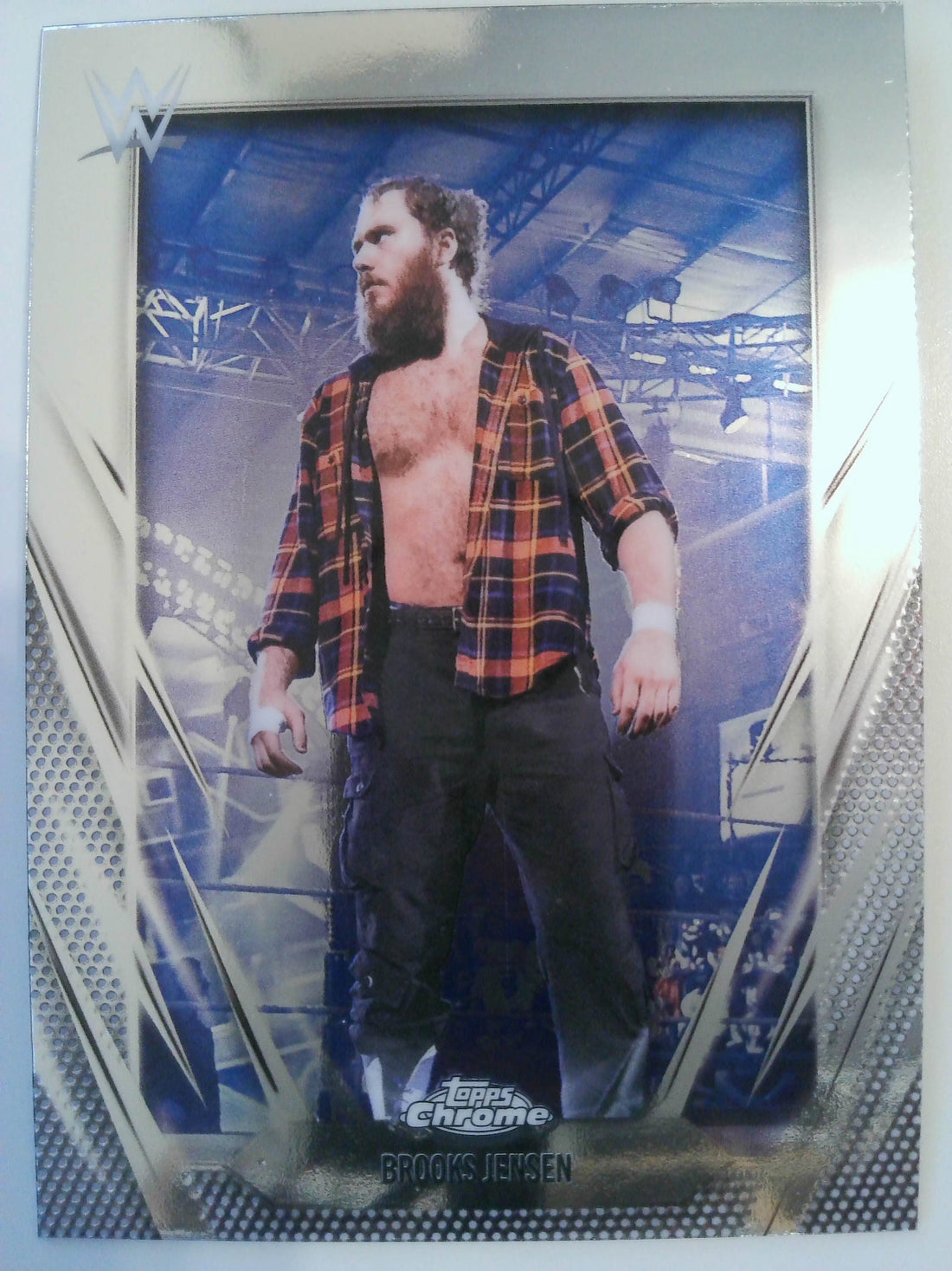 2026 Topps Chrome WWE Wrestling Brooks Jensen #104