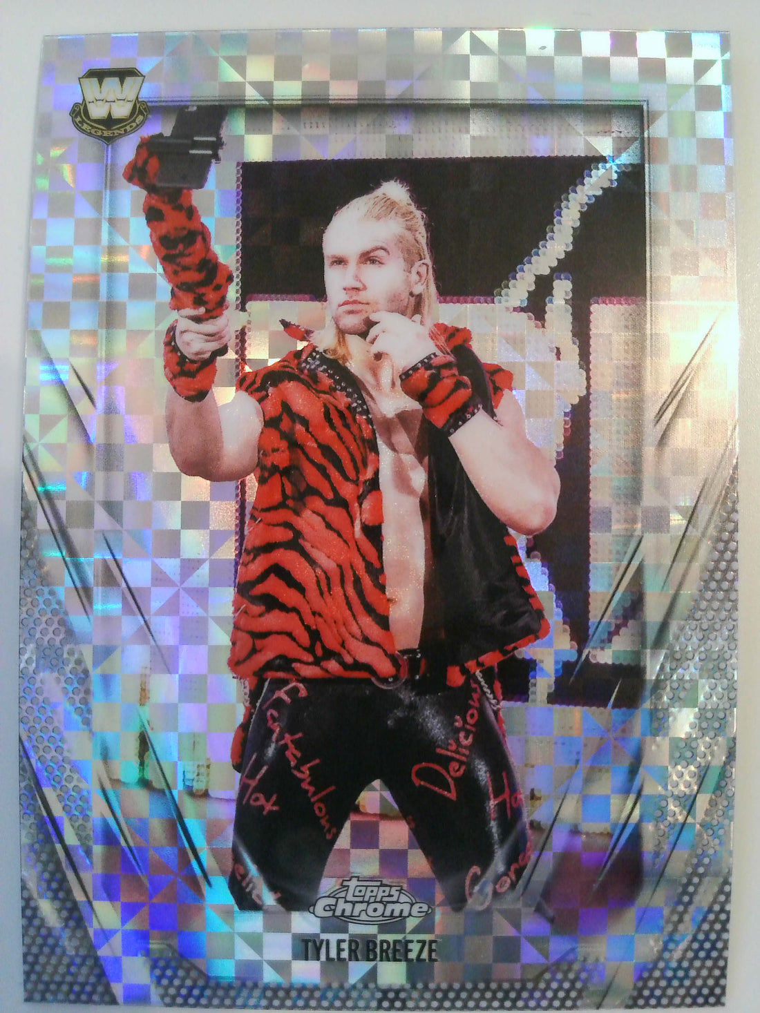 2026 Topps Chrome WWE Wrestling X-Fractor Tyler Breeze #91