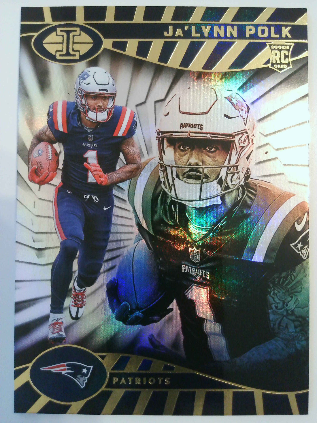 2024 Panini Illusions Football Ja’Lynn Polk #60 Rookie