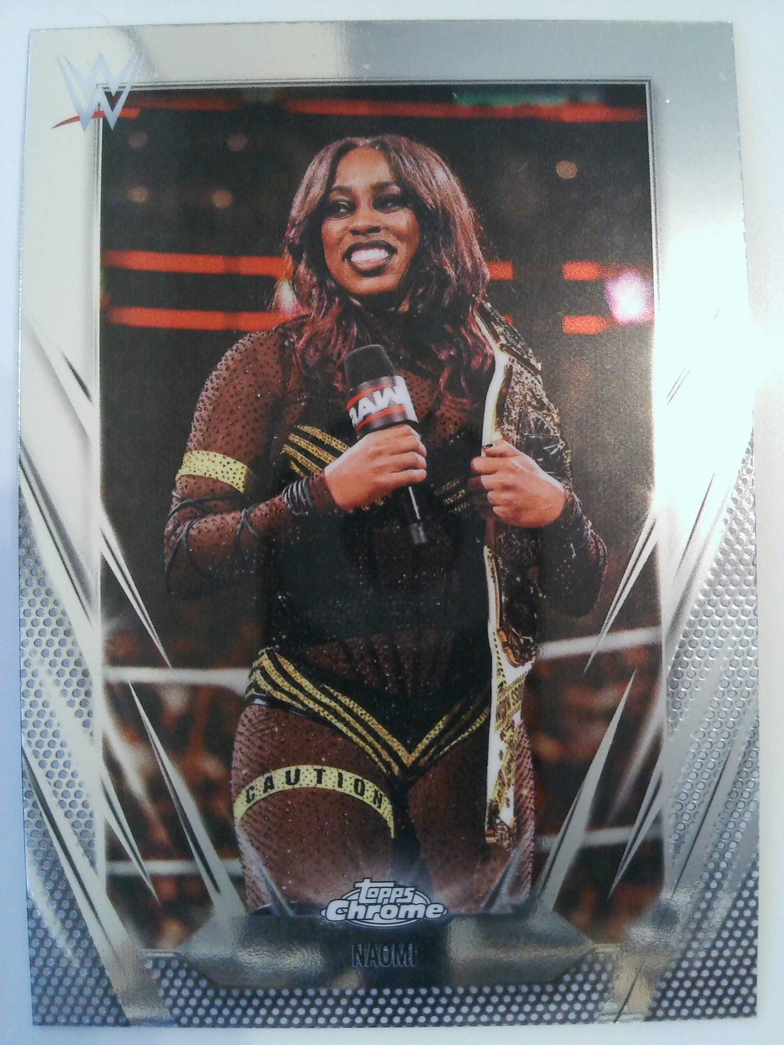 2026 Topps Chrome WWE Wrestling Naomi #156