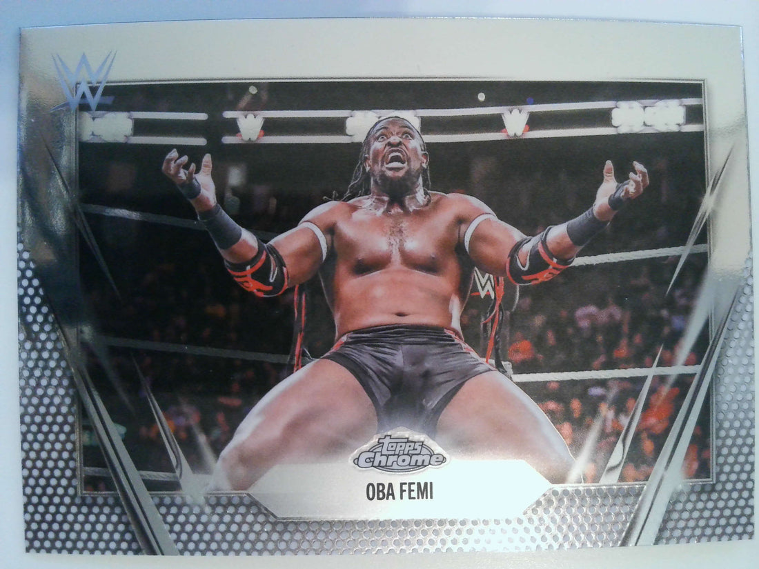 2026 Topps Chrome WWE Wrestling Oba Femi #120