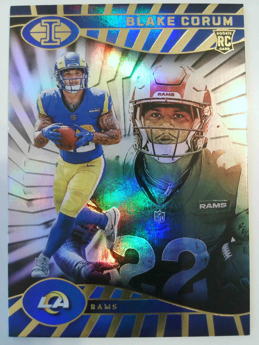 2024 Panini Illusions Football Blake Corum #54 Rookie