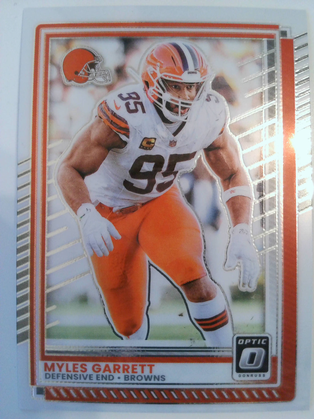 2025 Donruss Optic Football Myles Garrett #158