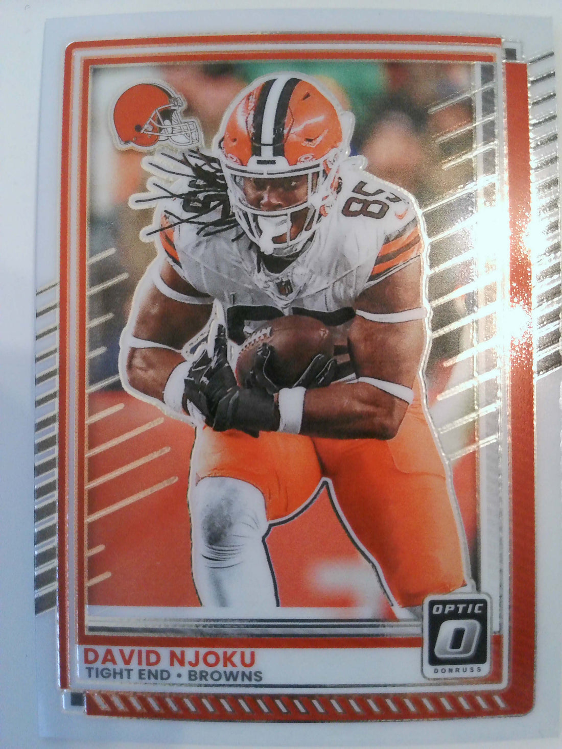 2025 Donruss Optic Football David Njoku #76