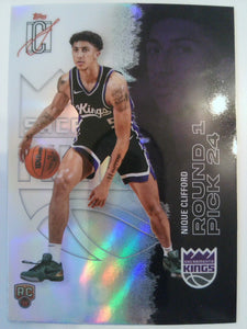 2025-26 Topps Signature Class Chrome Refractors Nique Clifford #120 Rookie