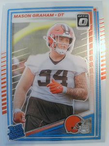 2025 Donruss Optic Football Mason Graham #206 Rookie