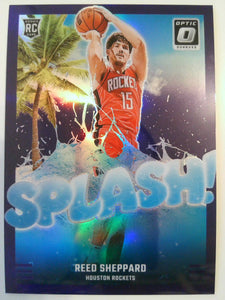 2024-25 Donruss Optic Basketball Splash! Purple Reed Sheppard #13