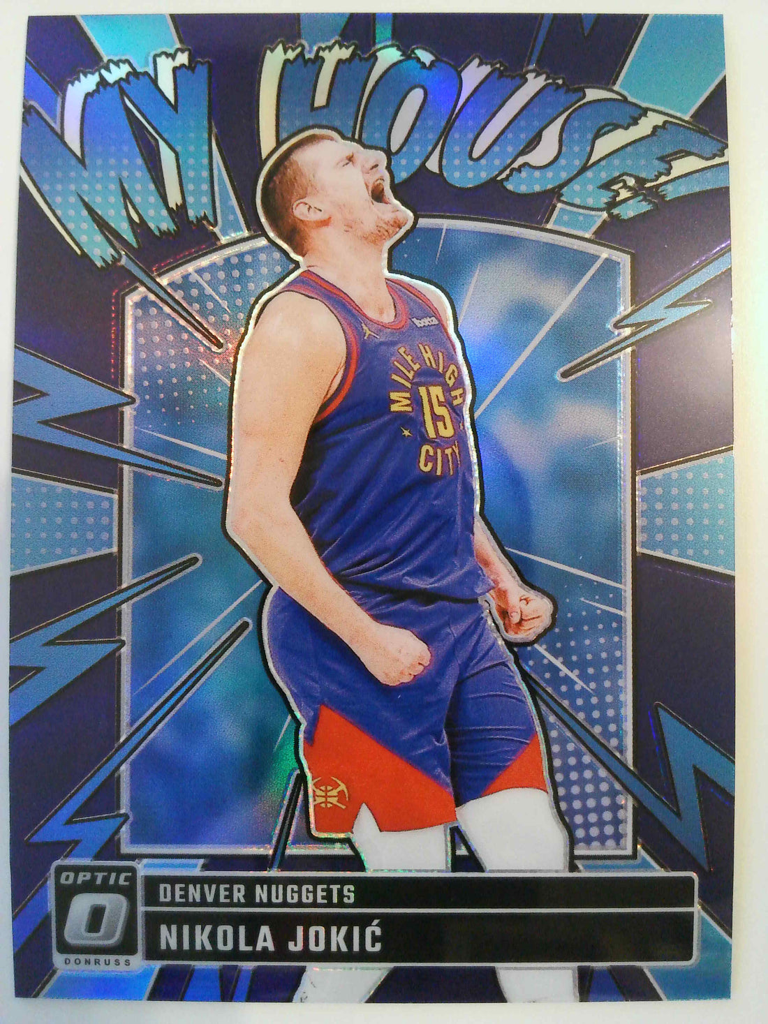 2024-25 Donruss Optic Basketball My House Purple Nikola Jokic #20